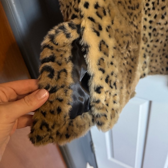 Worthington Leopard Faux Fur Jacket - Picture 6 of 8